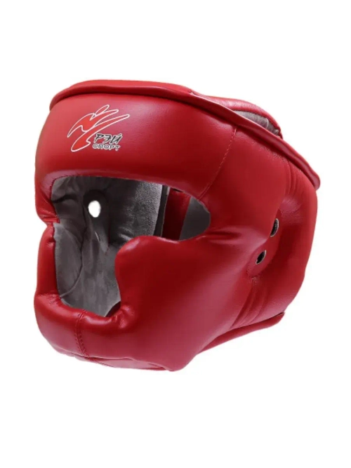 Тренировочный шлем для бокса Мехико-1, иск.кожа/иск. замша