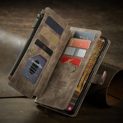 Многофункциональный чехол-кошелек CaseMe 3 in 1 Matte Wallet для Samsung Galaxy S25 Edge