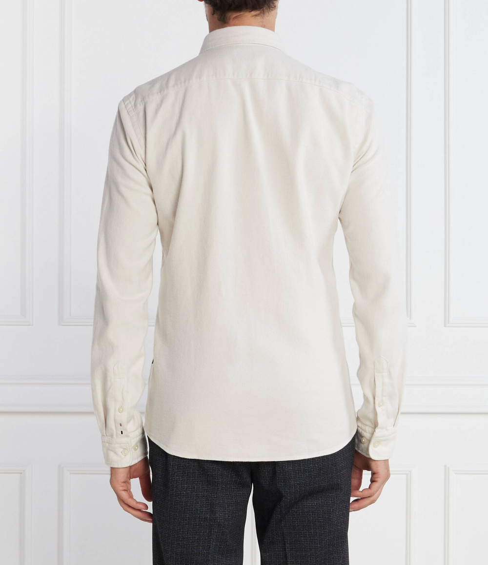 Рубашка S ROAN kent BOSS BLACK - кремовый(50503024)