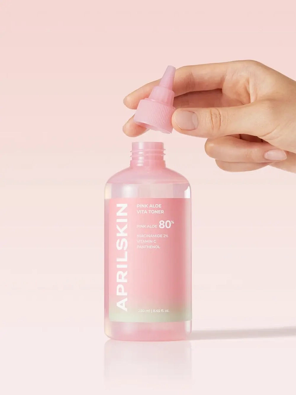 APRILSKIN Успокаивающий и себорегулирующий тонер с розовым алоэ и ниацинамидом Pink Aloe Vita Toner 250 мл