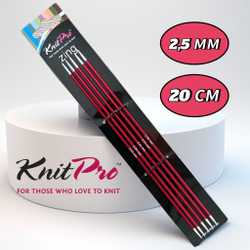 Спицы чулочные Zing 2,75мм/20см, KnitPro