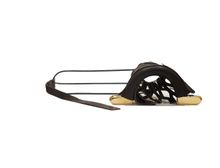 Комплект луз с выкатом RU-08, скоба - латунь (коричневая кожа), кожаный выкат