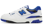 New Balance NB 550 all-match casual non-slip wear-resistant lightweight low-cut retro basketball shoes for men and women with the same blue and white