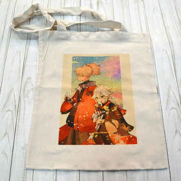 Шоппер "Genshin Impact / Геншин - Томо и Кадзуха"