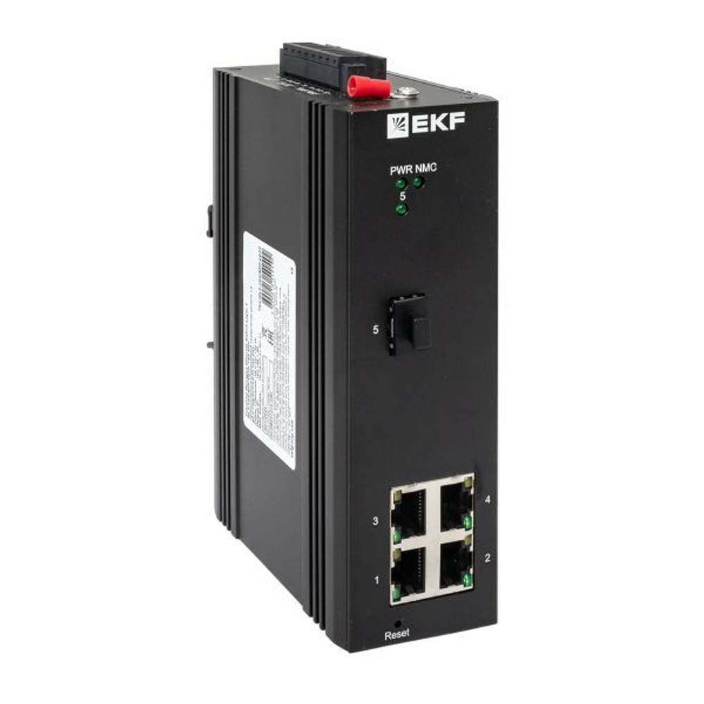 Коммутатор промышленный управляемый EKF TSX-ML2-1GX/SFP-4GTP