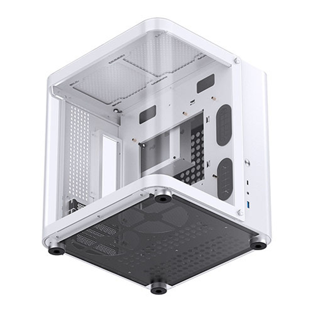 Корпус JONSBO TK-1, mini-ITX, micro-ATX, ATX, белый (без БП)