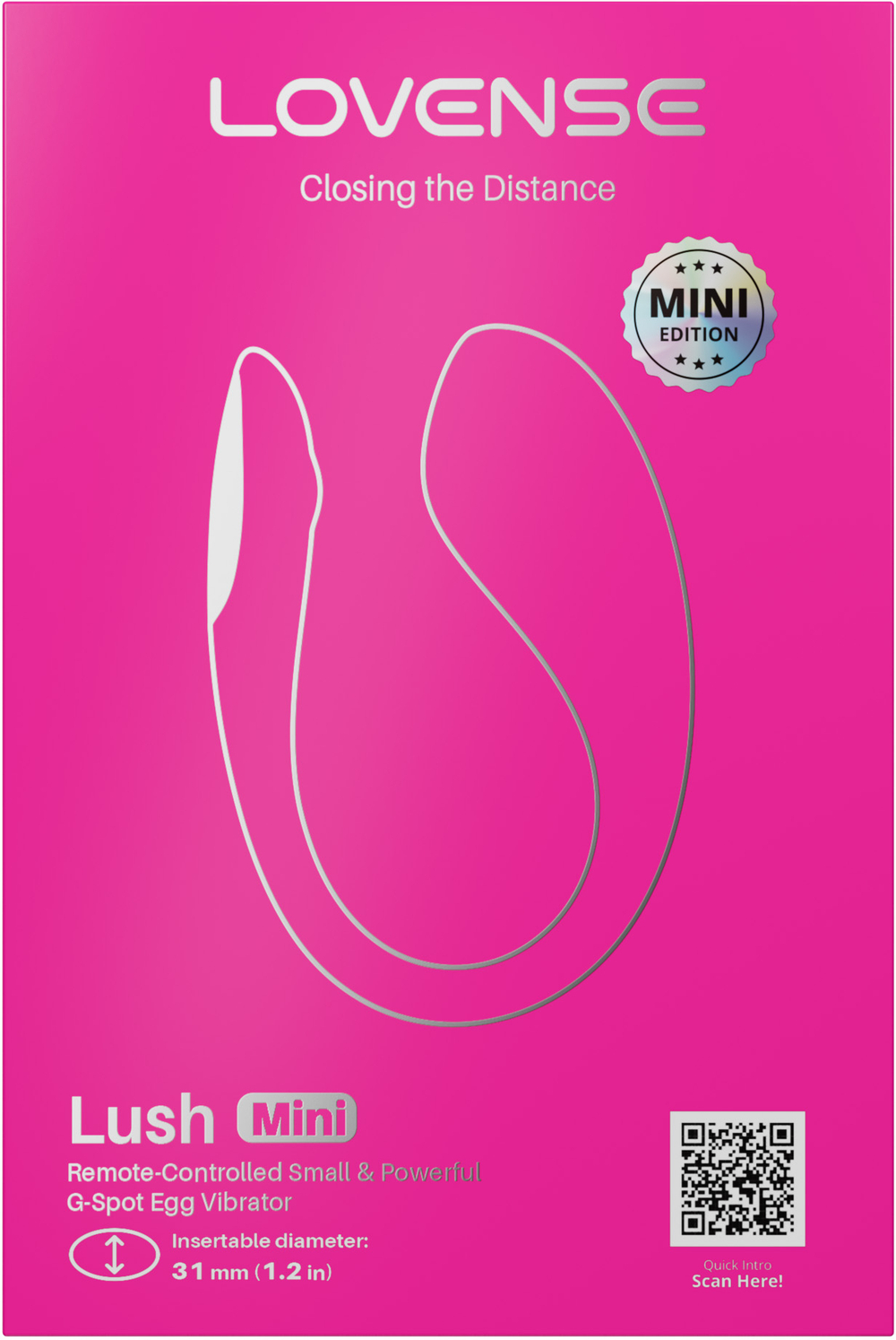 LOVENSE Lush Mini - Виброяйцо