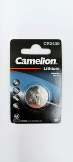 Элемент питания Camelion CR2430 BL/1 (комплект 1 шт)