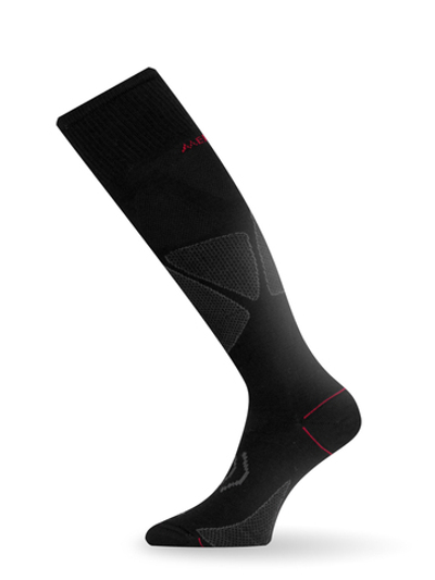 Носки Lasting SWL 903, wool+polyamide, черный, размер L , SWL903-L