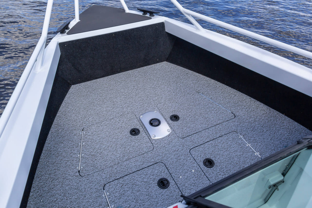 Катер-лодка алюминиевая VBOATS Yava XL Fish