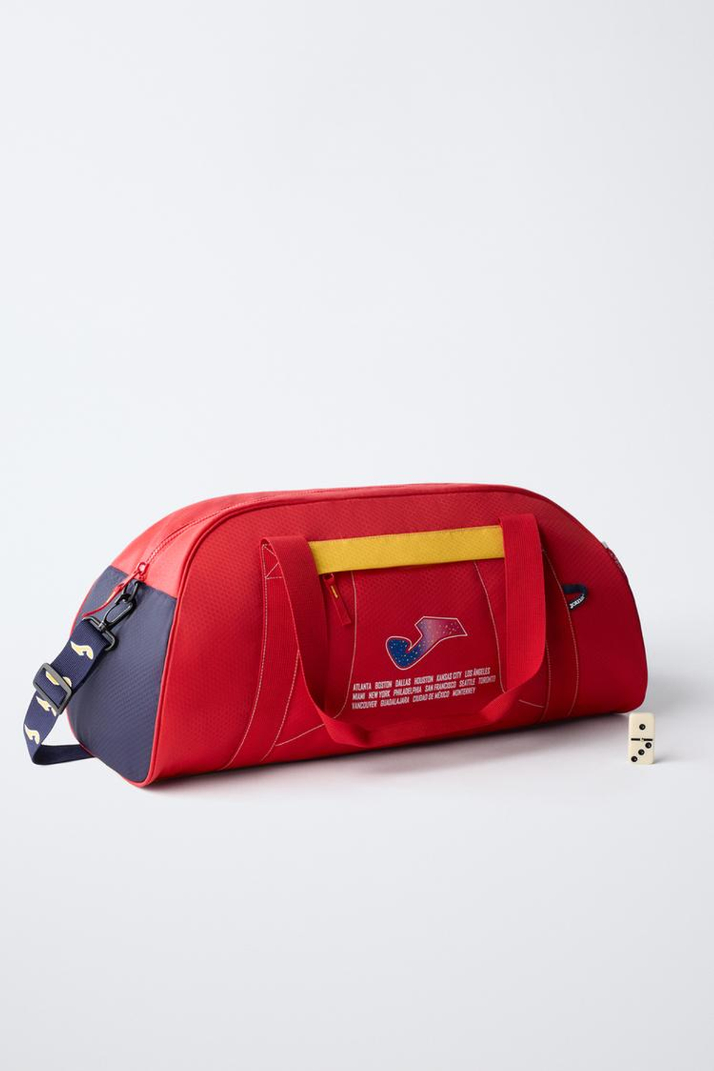 ZARA СУМКА-БОУЛИНГ JOMA© MUNDIAL ESPAÑA, КРАСНЫЙ