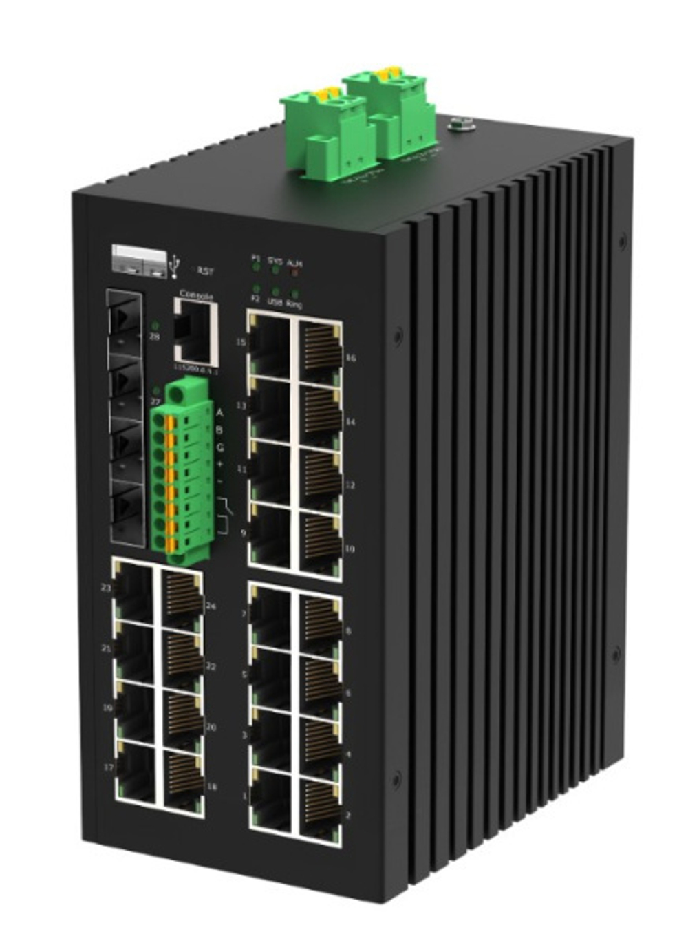 Коммутатор управляемый GIGALINK GL-SW-G307-24P4ST-I