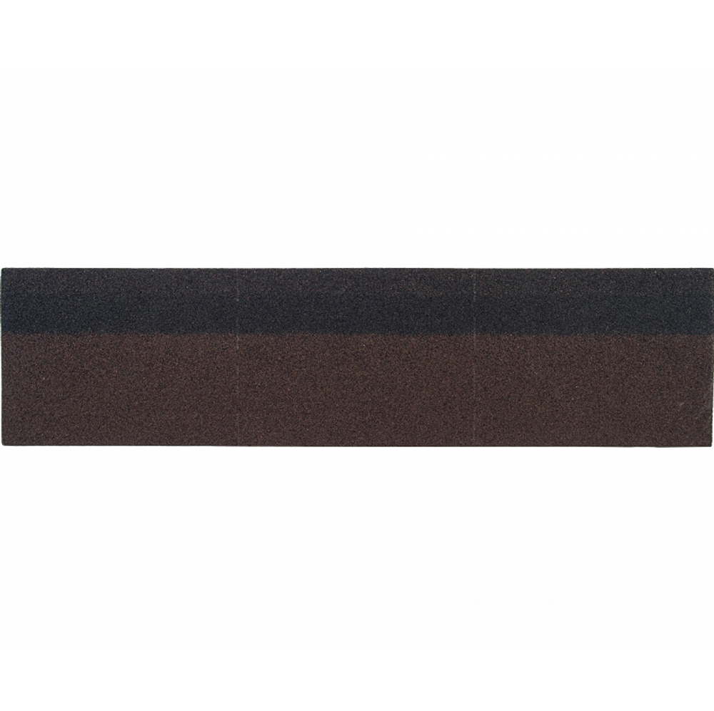 Черепица коньково-карнизная Технониколь Shinglas Каштан