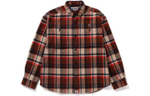 A Bathing Ape Bathing Ape Check Flannel Shirt