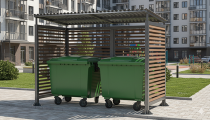 Контейнерная мини-2 дерево без ворот SK00374