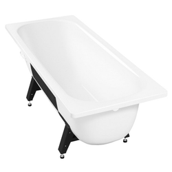 Стальная ванна ВИЗ Tevro (Тевро) 160x70, с ножками