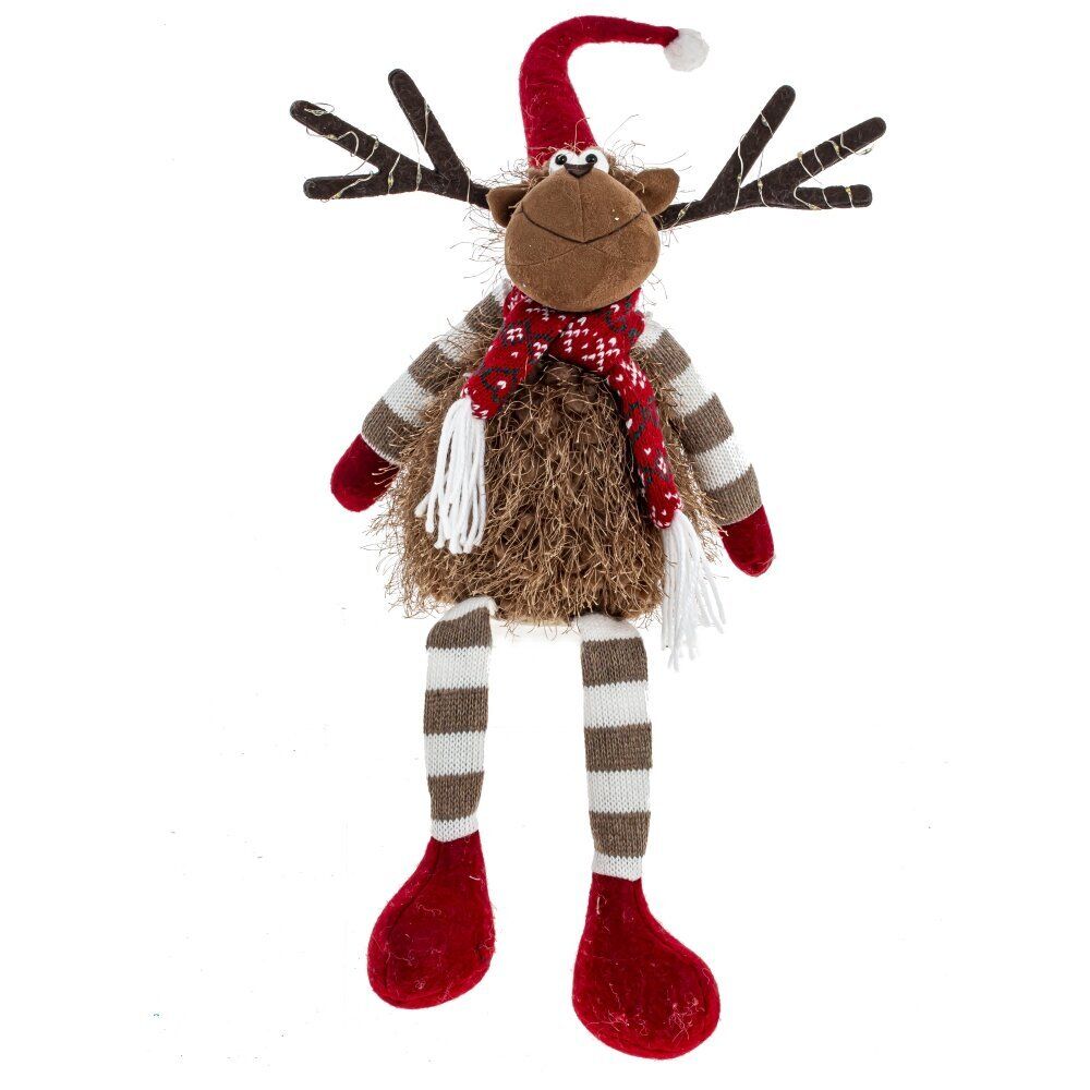 GAEM Игрушка набивная с подсветкой "Олень" (CR2032x2), L27 W13 H60/42 см