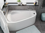 Акриловая ванна VAGNERPLAST SELENA 160x105 Left