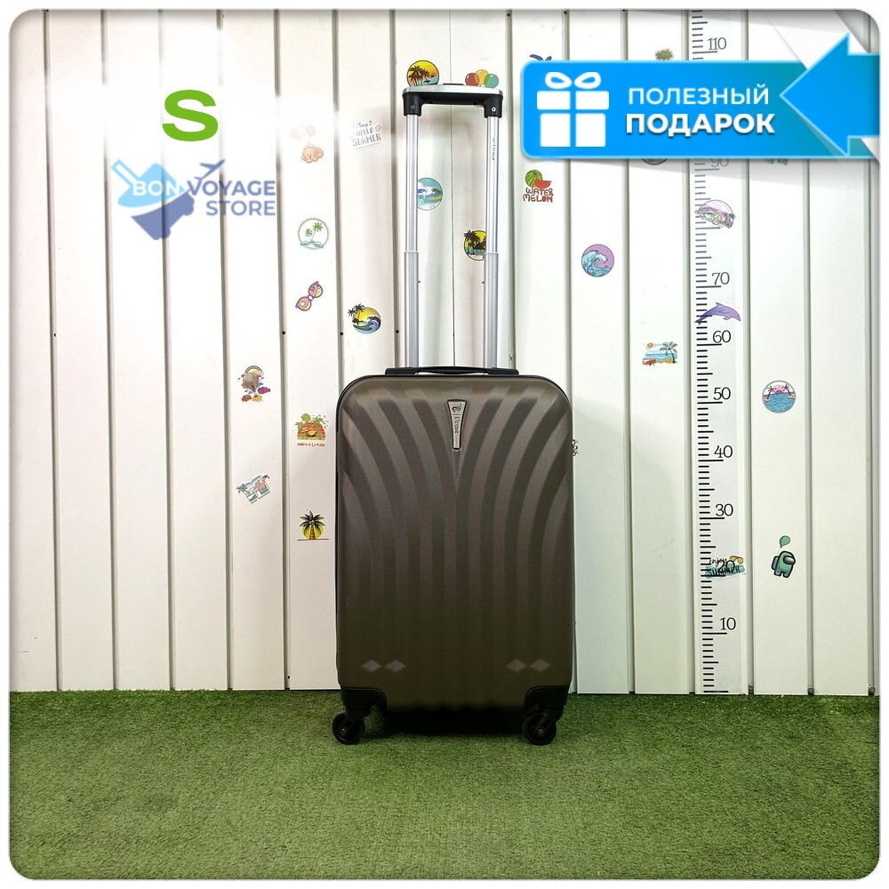 Маленький чемодан L'Case Phuket, кофейный, S