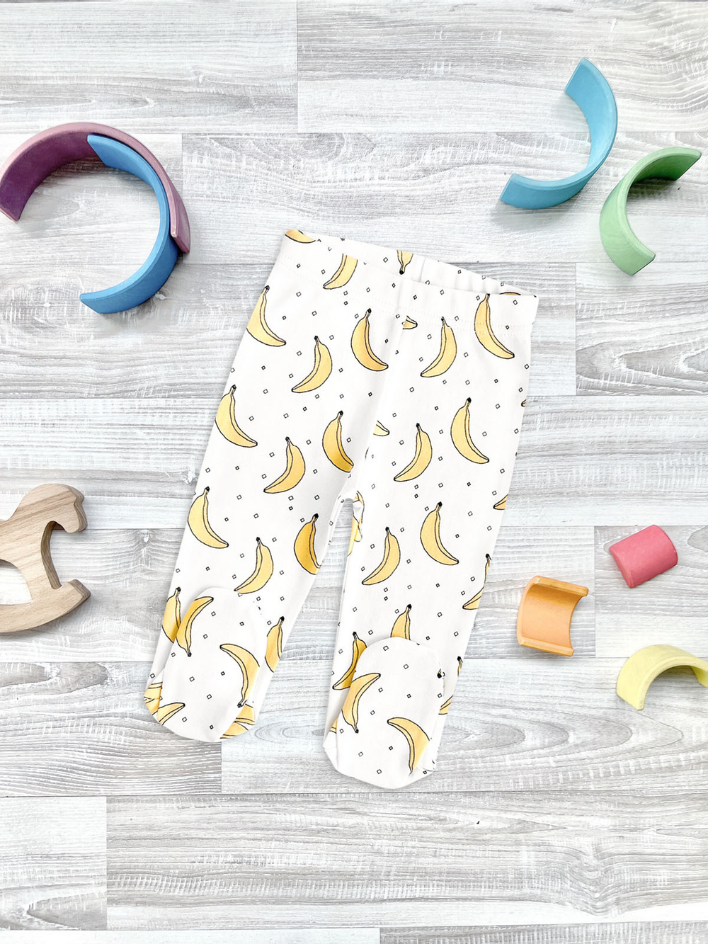 Ползунки на резинке Mjölk Бананы
