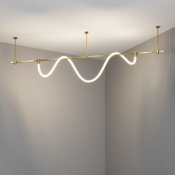 Трековый однофазный магнитный светодиодный светильник Maytoni Flarity   TR154-1-27W4K-BS