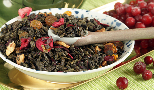 Зеленый чай С праздником! (Клюква-облепиха) РЧК 500г