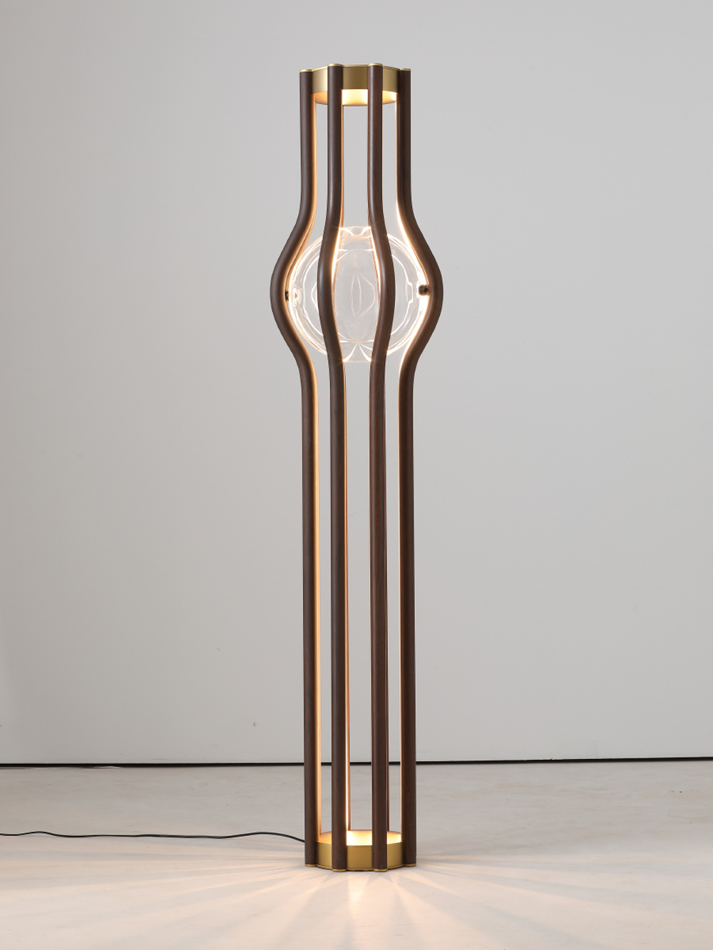 Напольный светильник MJ60911F/A nut-brown