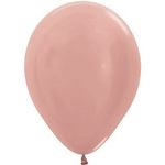 Шар (12"/30 см) Розовое золото (568), металлик 50 шт.