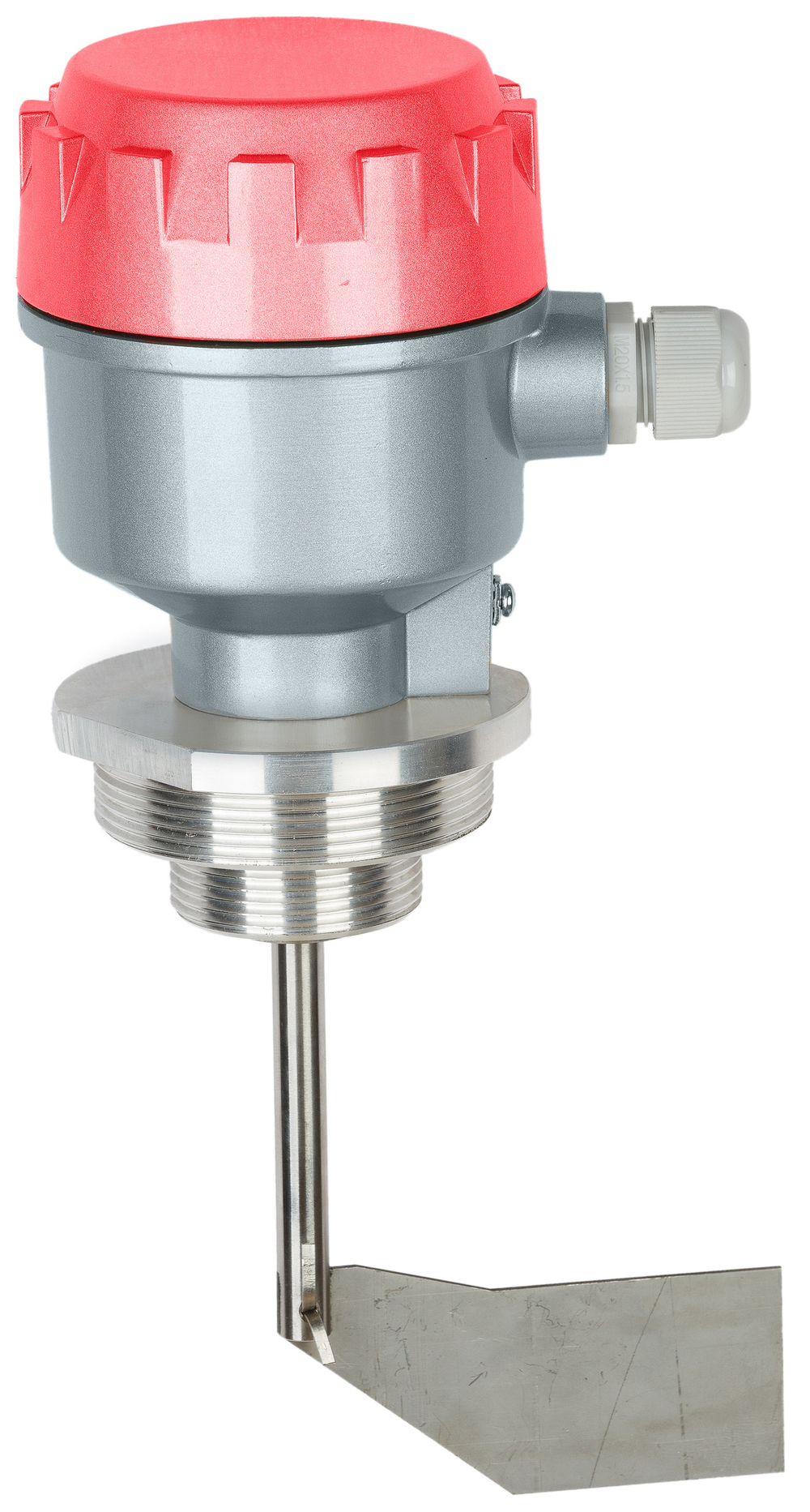 Механический ротационный датчик уровня сыпучих материалов INNOLEVEL в алюм. корпусе, взрывозащ. ТР ТС 012/2011, -40 +80 С, Рmax=0.8 bar, 220 VAC, IP66, лопасть 40х98 мм, нерж. сталь