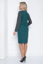 Платье Грэйс НЬЮ (зелено-бежевое) П12458-18 LT Collection