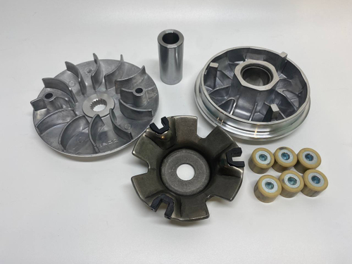 Вариатор в сборе двигатель 163QMK-2D