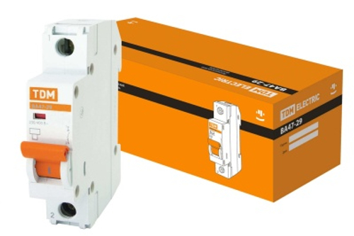 Автоматический выключатель ВА47-29 1Р 32А 4,5кА х-ка С TDM