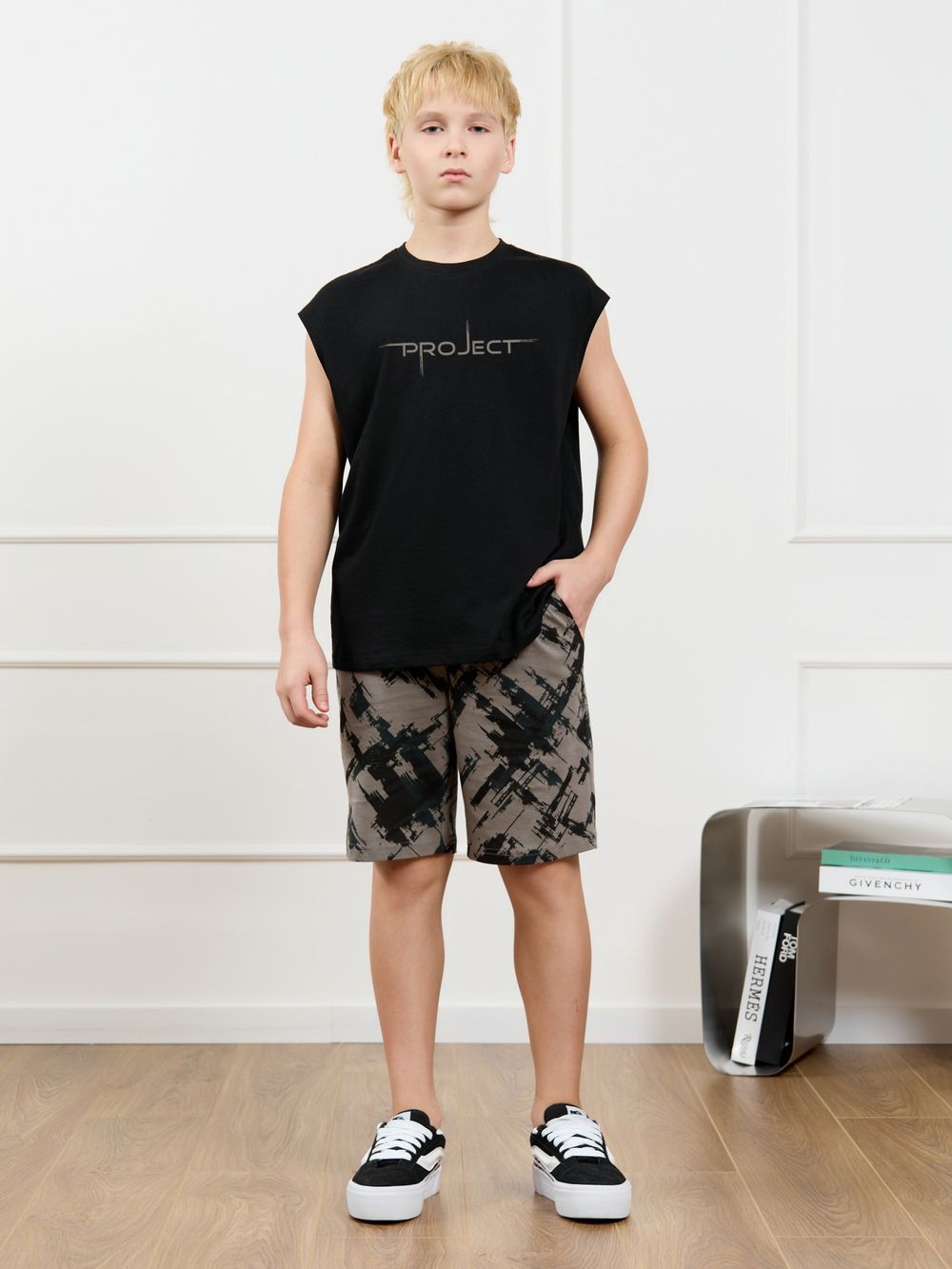 Костюм для мальчика Этюд-2 Виотекс ЧЁРНЫЙ