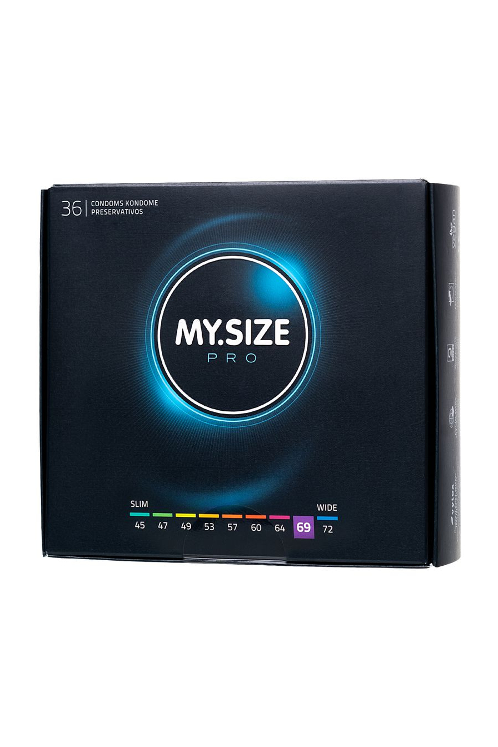 Презервативы My.Size PRO 69 6ольшой размер XXL 22,3 см 36 шт.
