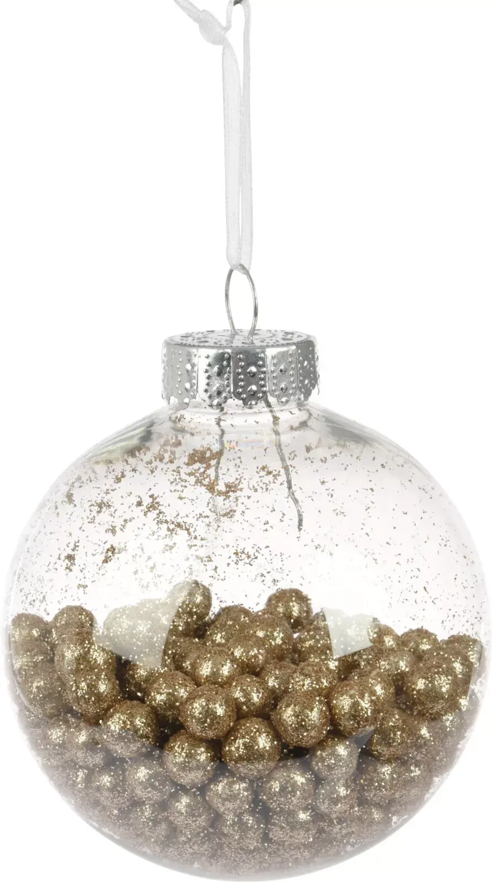 Набор пластиковых шаров Биссер в голубой дымке 80 мм., 27 шт., Koopman (AWR100520)