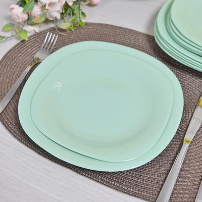 Столовый набор 19 предметов "GREEN" квадрат. (99200)