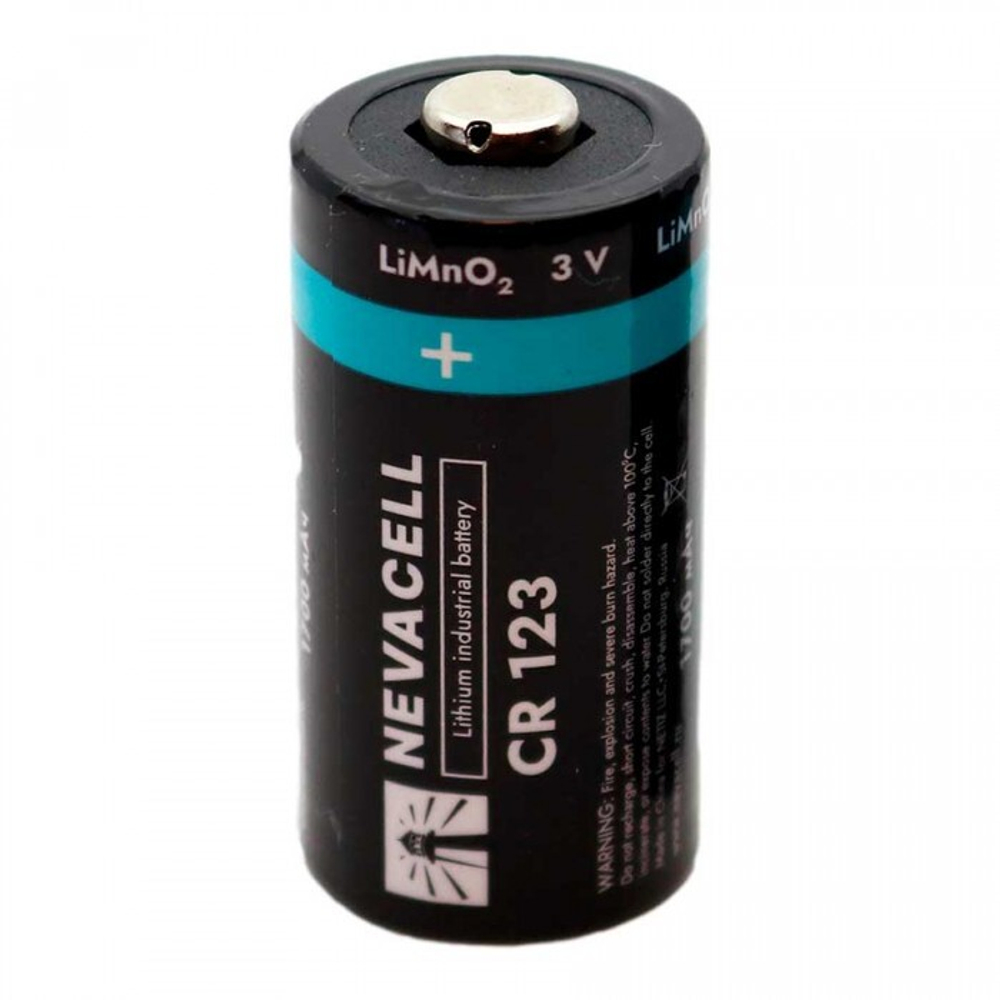 Элемент питания NevaCell CR123A 1700mAh