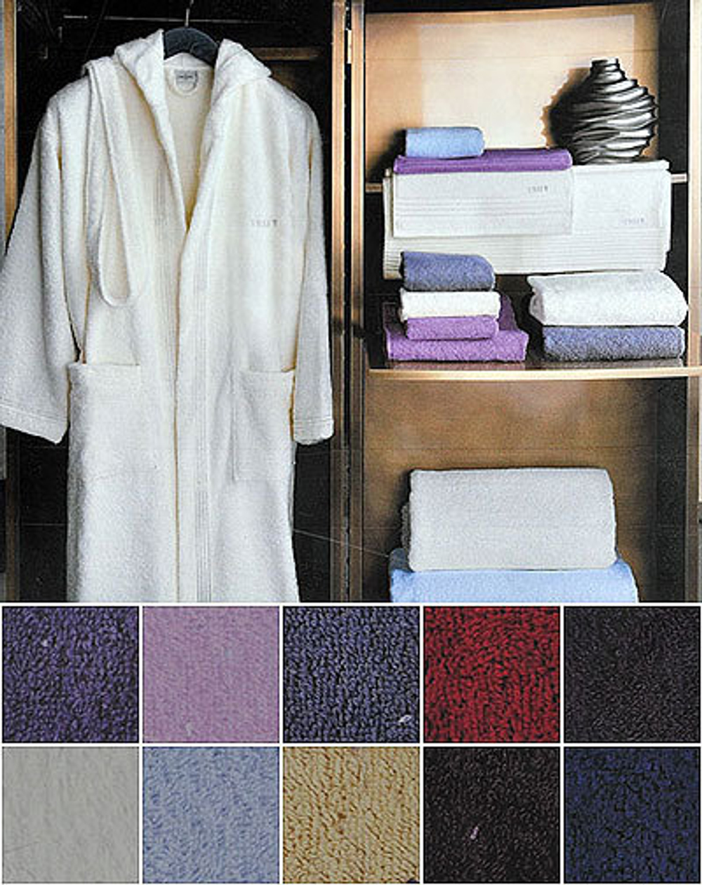 Халат махровый Trussardi Bambu антрацит Италия