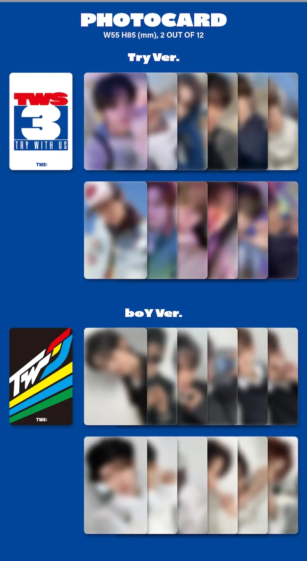 Альбом TWS - TRY WITH US 3rd Mini Album