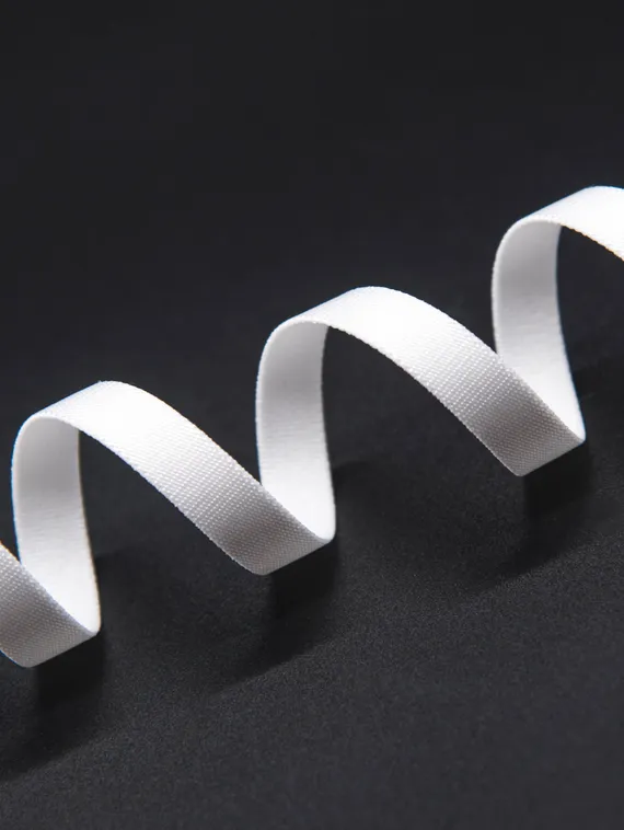 001 640/10 Бретель Lauma 10 мм, белый 001