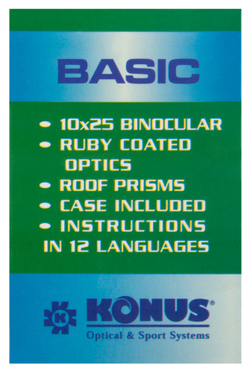 Бинокль Konus Basic 10x25