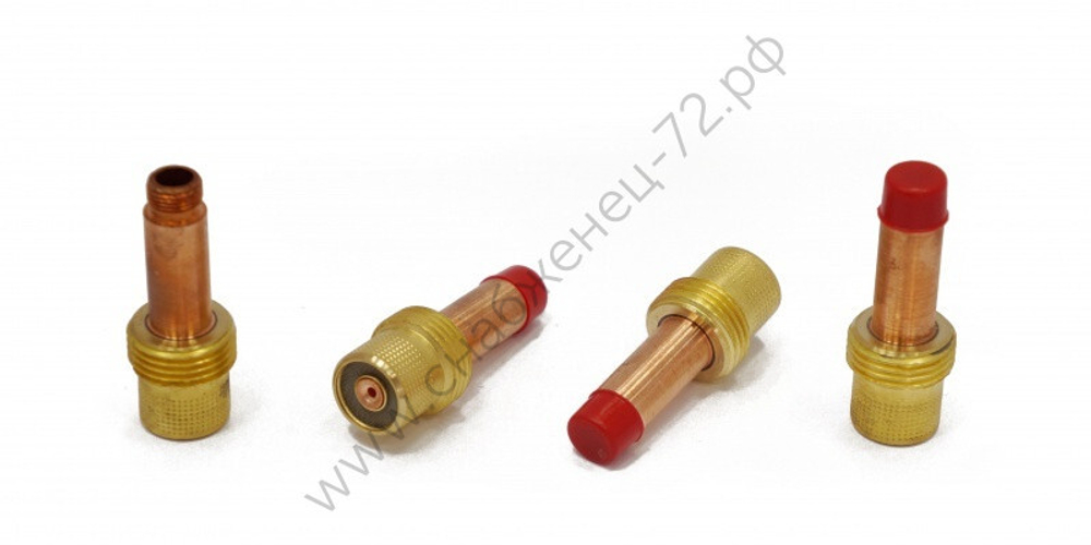 Держатель цанги с газовой линзой (GasLens) для аргонодуговой горелки TIG17-18-26