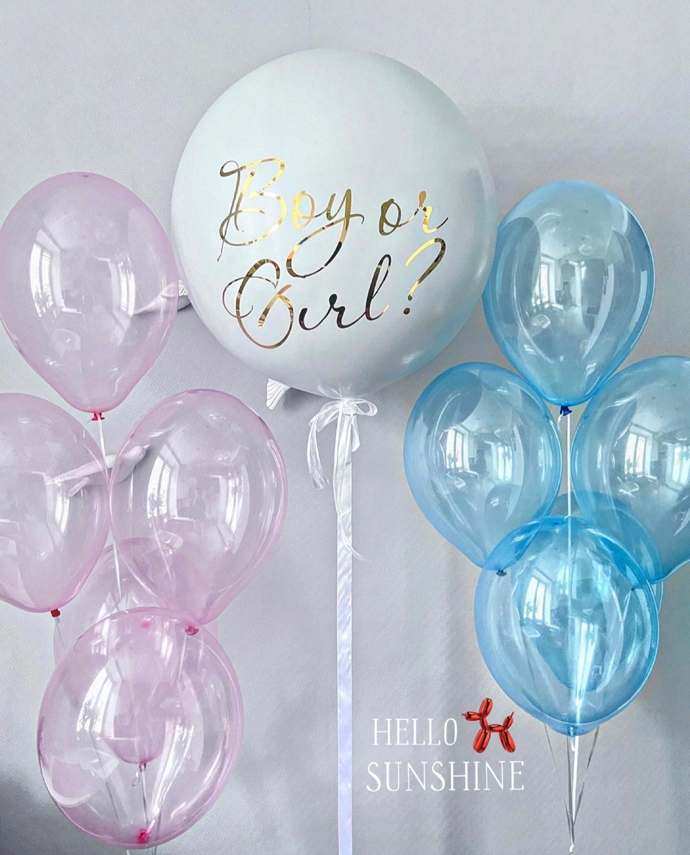 Набор шаров Гендерный кристал