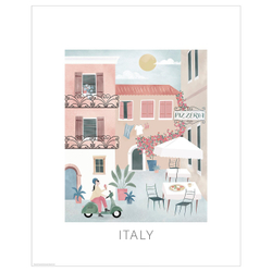 IKEA BILD  (ИКЕА БИЛД)  -  Плакат, иллюстрация, Италия, 40x50 см