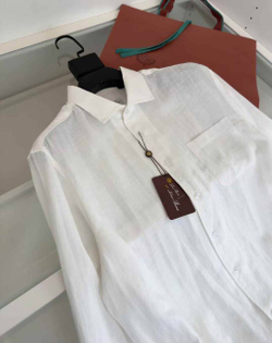 Льняная рубашка Loro Piana