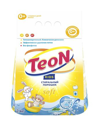 СМС TEON KIDS для детского белья 2,4 кг.
