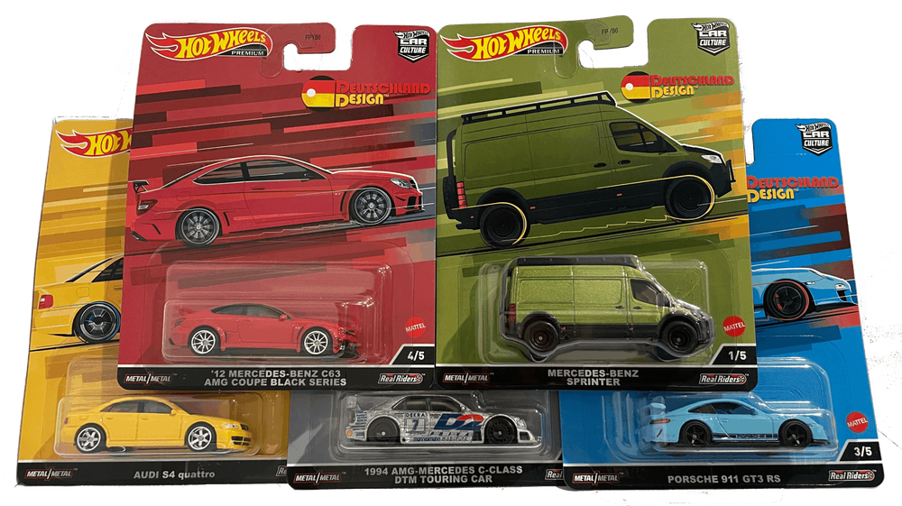 Hot Wheels Premium Car Culture Deutschland Design Set (2022)