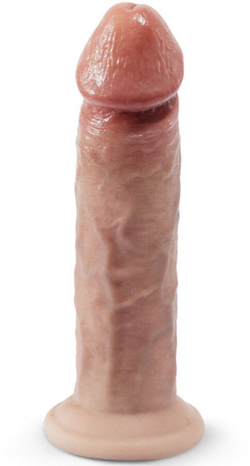 Телесный фаллоимитатор SILEXD Model 1 Premium Real Skin - 19 см.