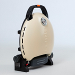 Гриль газовый O-GRILL 700T bicolor черный-кремовый (в комплекте адаптер тип А)