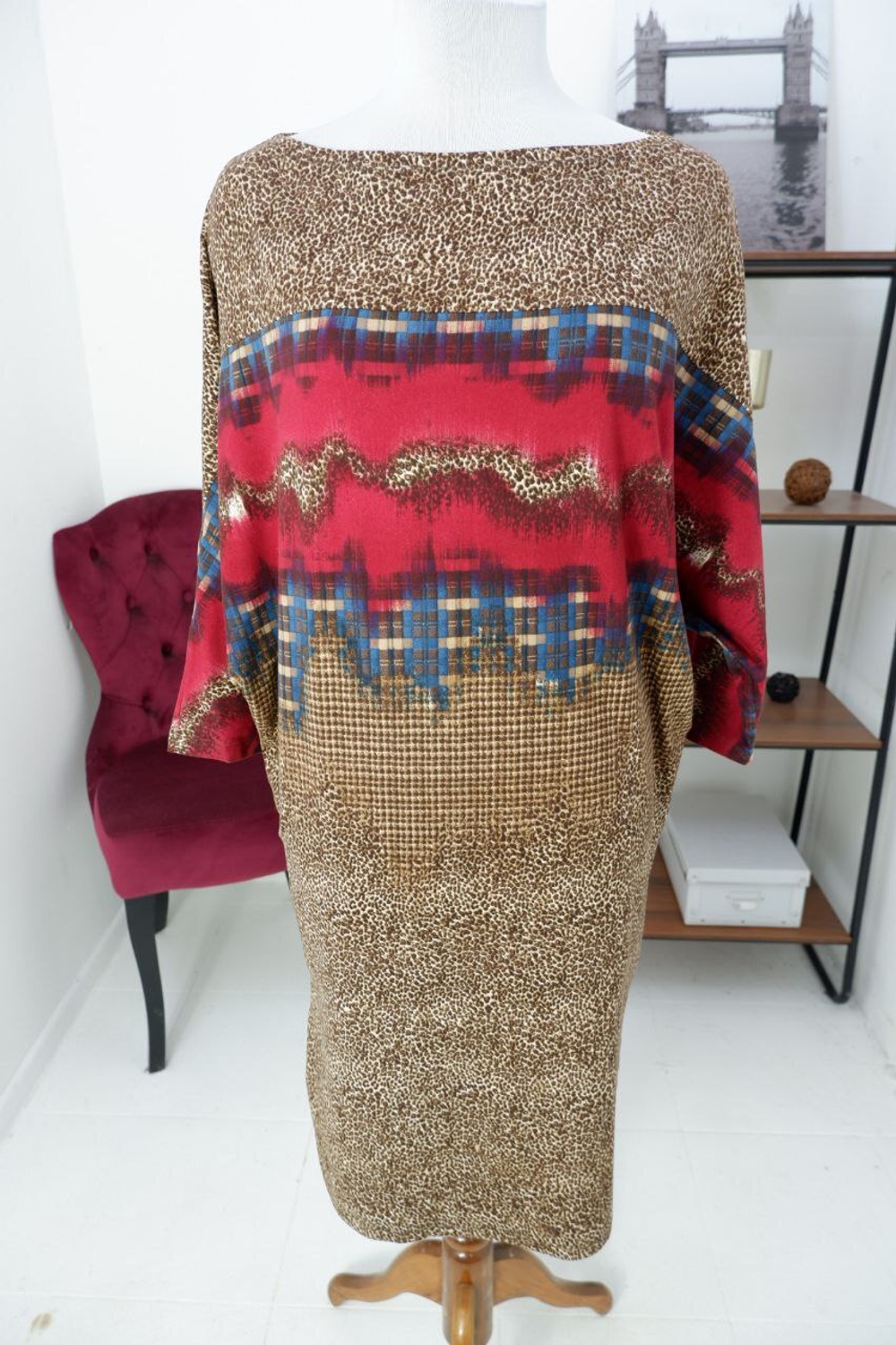 Платье Unit с вискозой оригинальное 48 размер